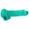 Real Rock Crystal Gode Crystal Clear 16 x 4cm Vert
